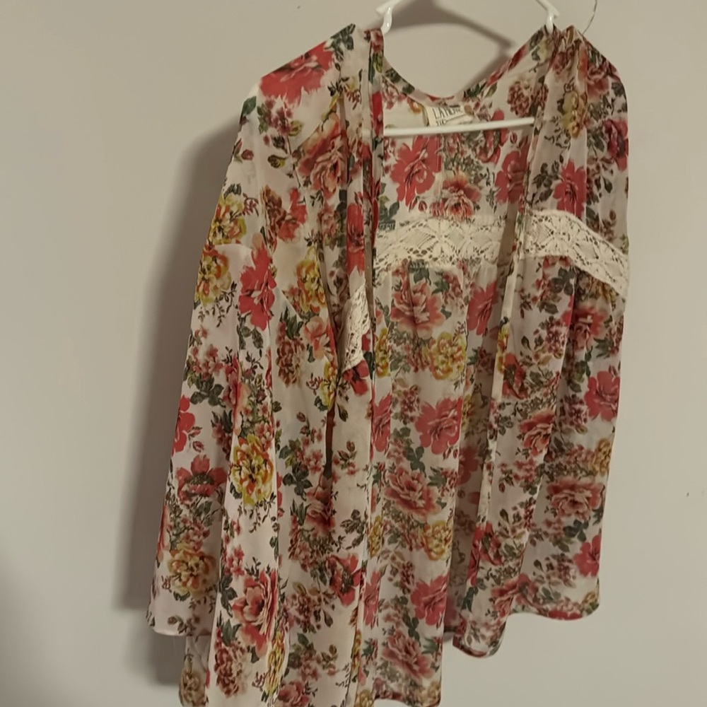 Cute Floral Cover Up